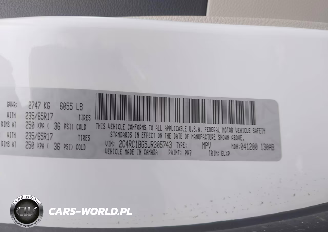 2018 Chrysler Pacifica Touring L VIN:2C4RC1BG5JR305743 - 9
