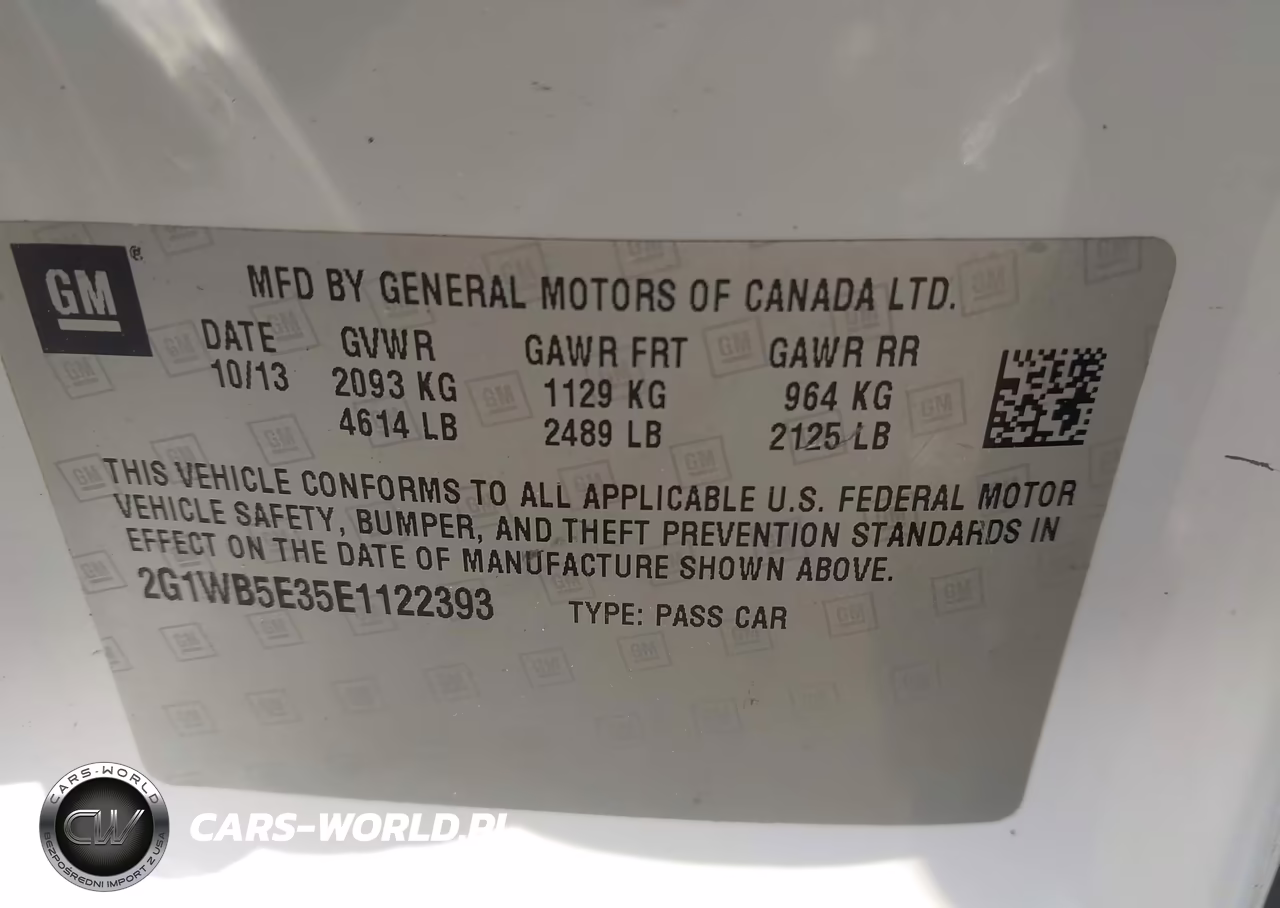 2014 Chevrolet Impala Limited Lt VIN:2G1WB5E35E1122393 - 9