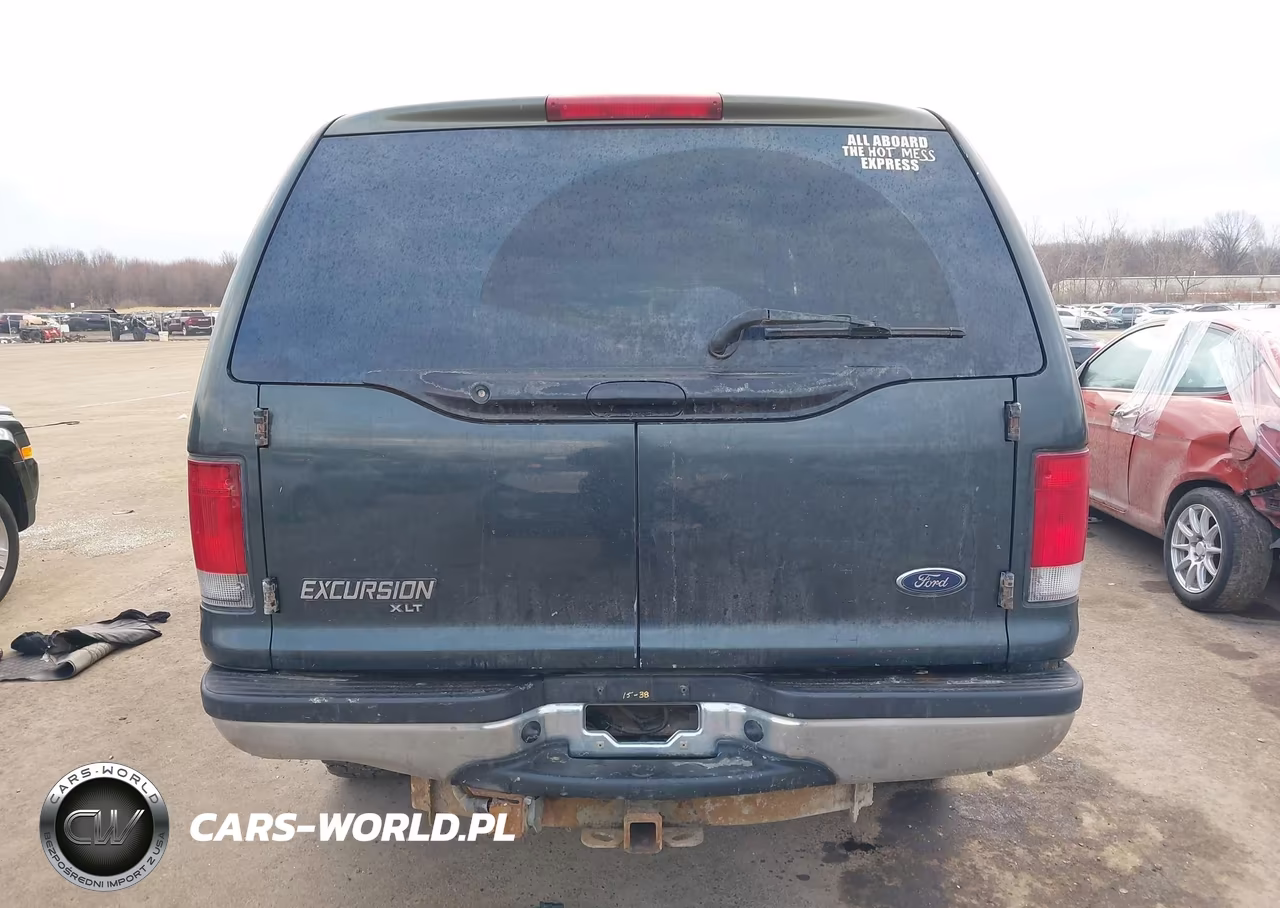 2001 Ford Excursion Xlt VIN:1FMNU41SX1ED30987 - 17