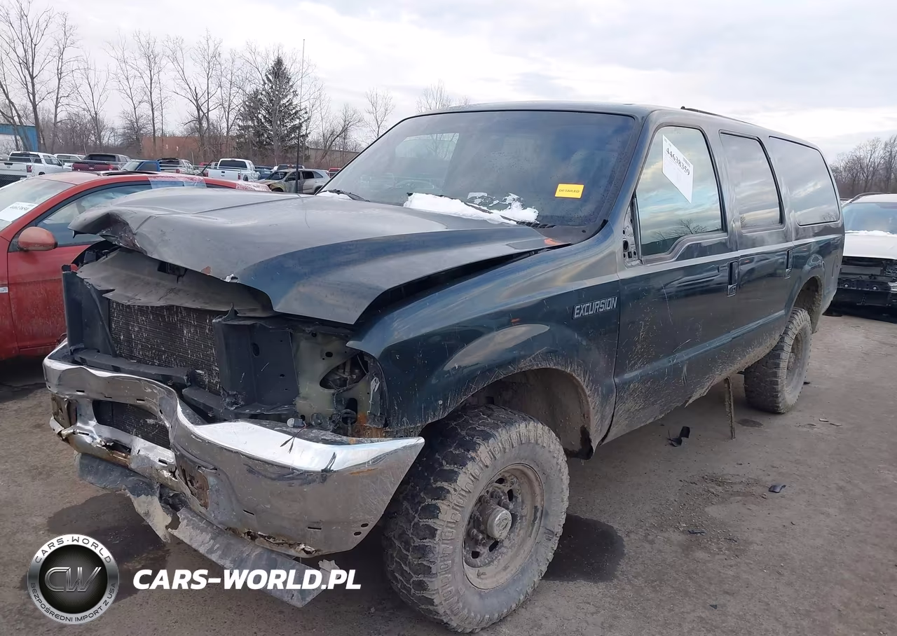 2001 Ford Excursion Xlt VIN:1FMNU41SX1ED30987 - 2