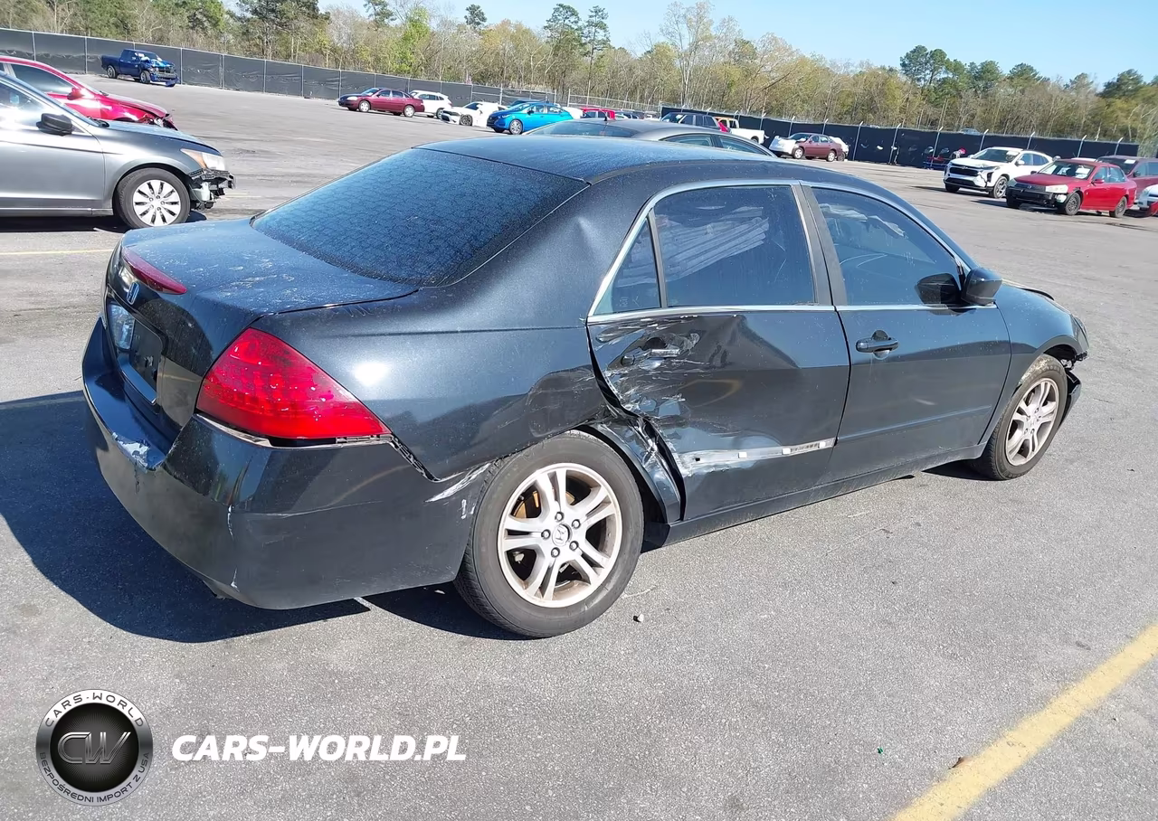 2007 Honda Accord 2.4 Se VIN:1HGCM56367A194121 - 4