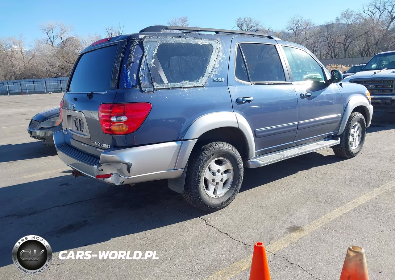 2001 Toyota Sequoia Sr5 V8 VIN:5TDBT44A01S032777 - 4