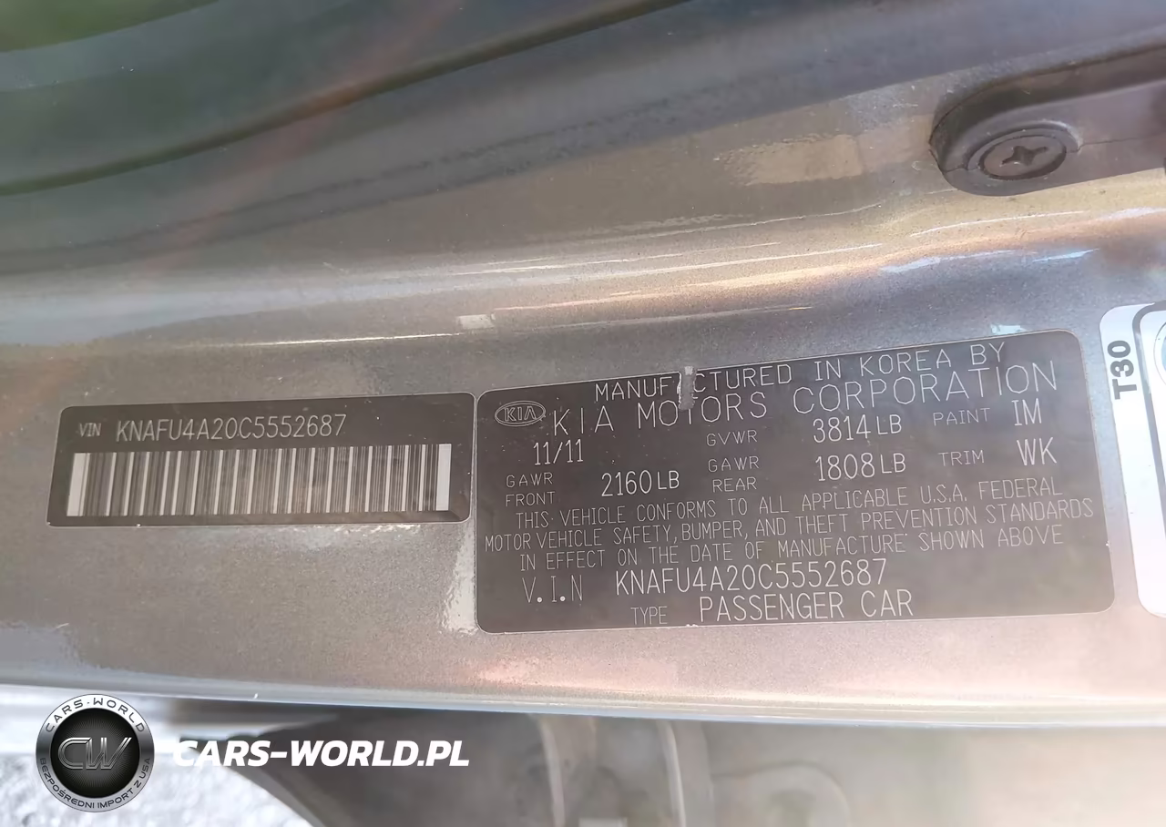 2012 Kia Forte Ex VIN:KNAFU4A20C5552687 - 9