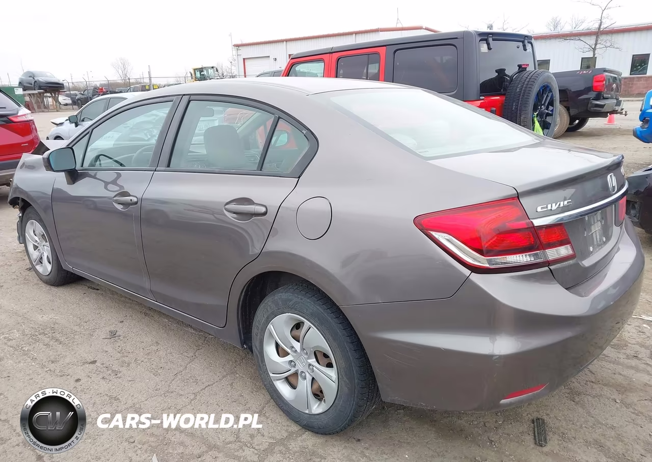 2015 Honda Civic Lx VIN:19XFB2E56FE018524 - 14