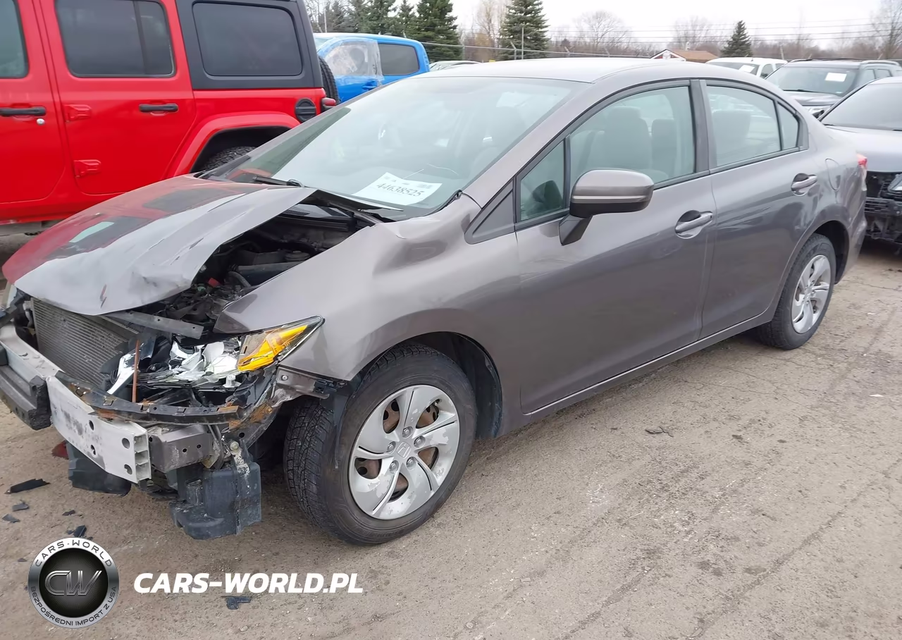 2015 Honda Civic Lx VIN:19XFB2E56FE018524 - 2