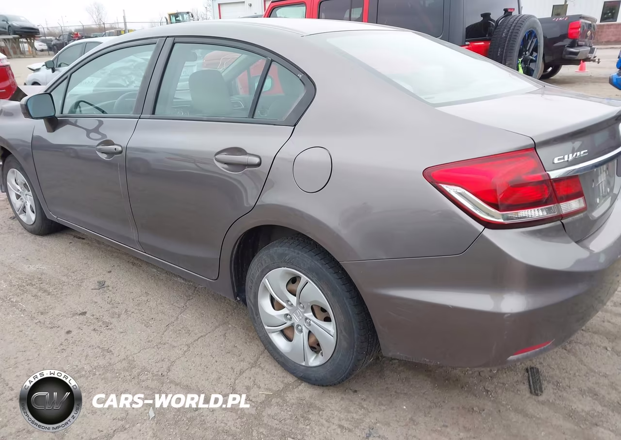 2015 Honda Civic Lx VIN:19XFB2E56FE018524 - 3
