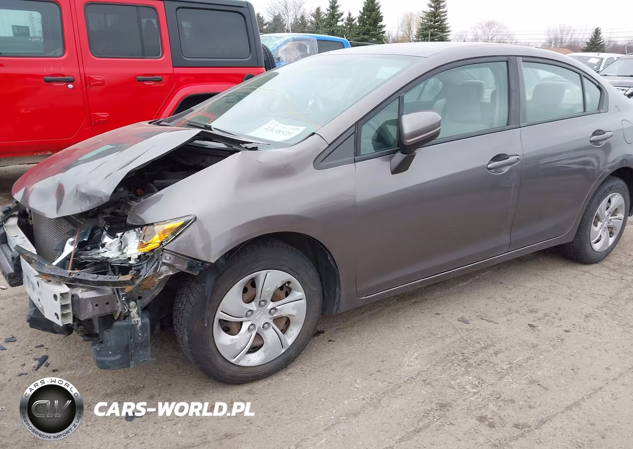 2015 Honda Civic Lx VIN:19XFB2E56FE018524 - 6
