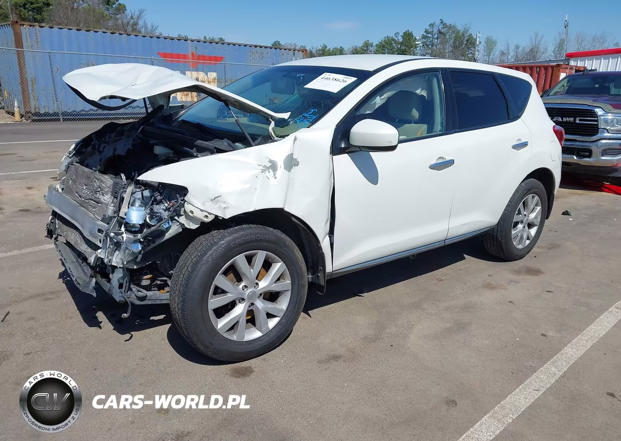 2011 Nissan Murano S VIN:JN8AZ1MW8BW165104 - 2