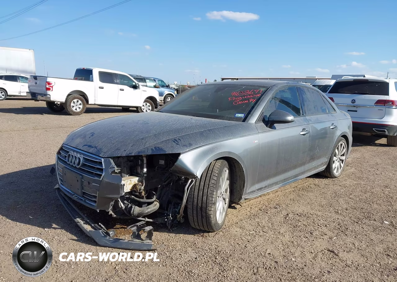2018 Audi A4 2.0T Premium-2.0T Tech Premium VIN:WAUDNAF42JN017323 - 2