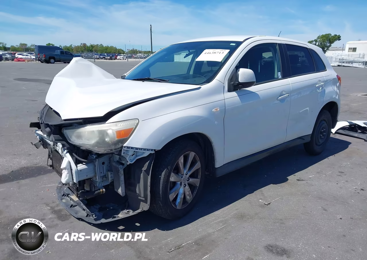 2014 Mitsubishi Outlander Sport Es VIN:4A4AP3AU4EE019740 - 2