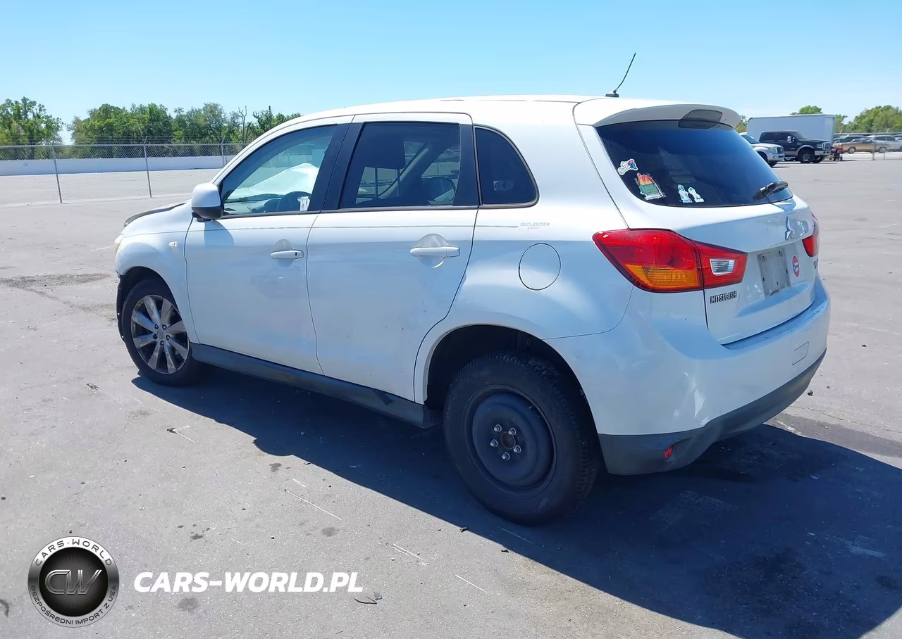 2014 Mitsubishi Outlander Sport Es VIN:4A4AP3AU4EE019740 - 3