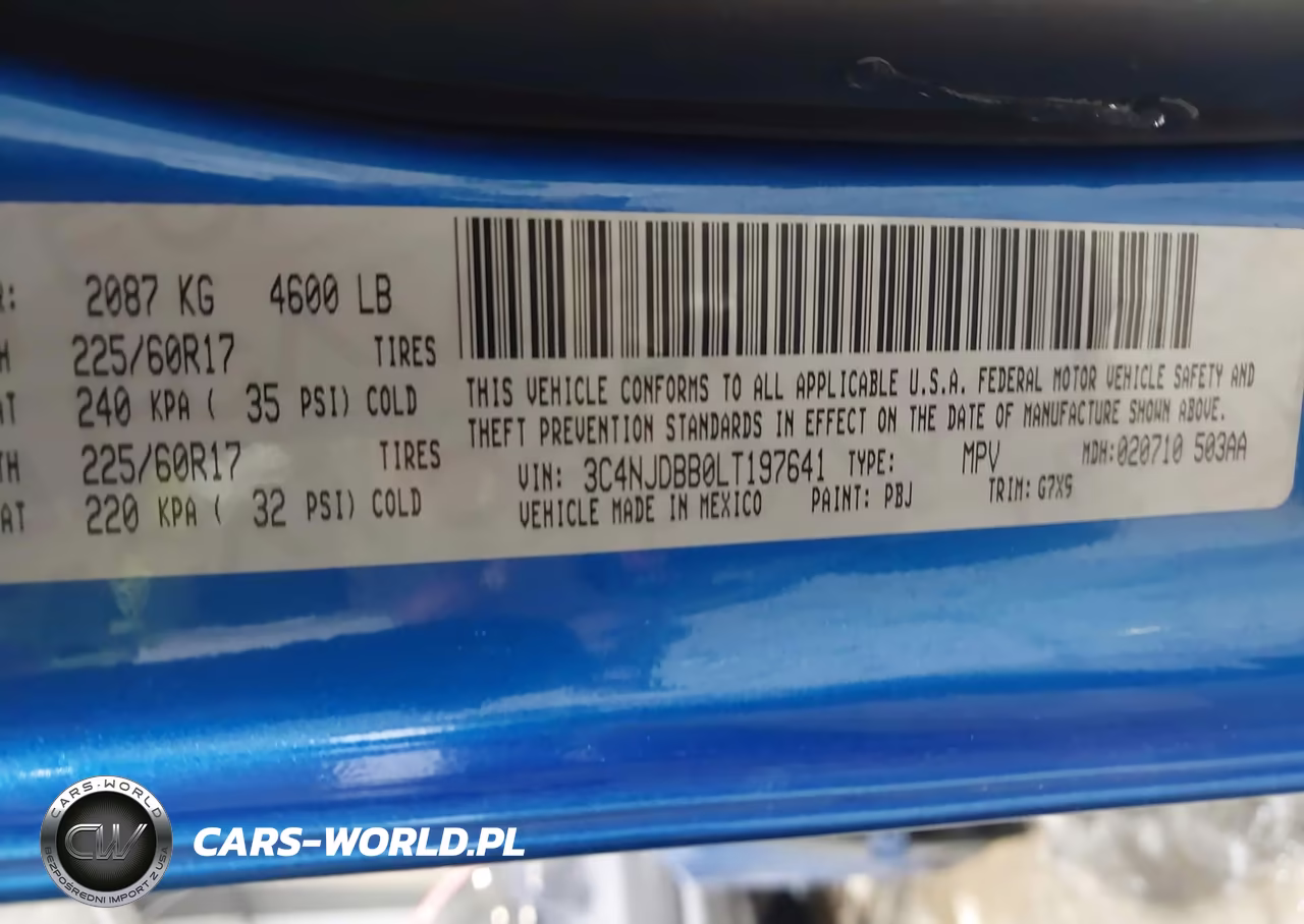 2020 Jeep Compass Latitude 4X4 VIN:3C4NJDBB0LT197641 - 9