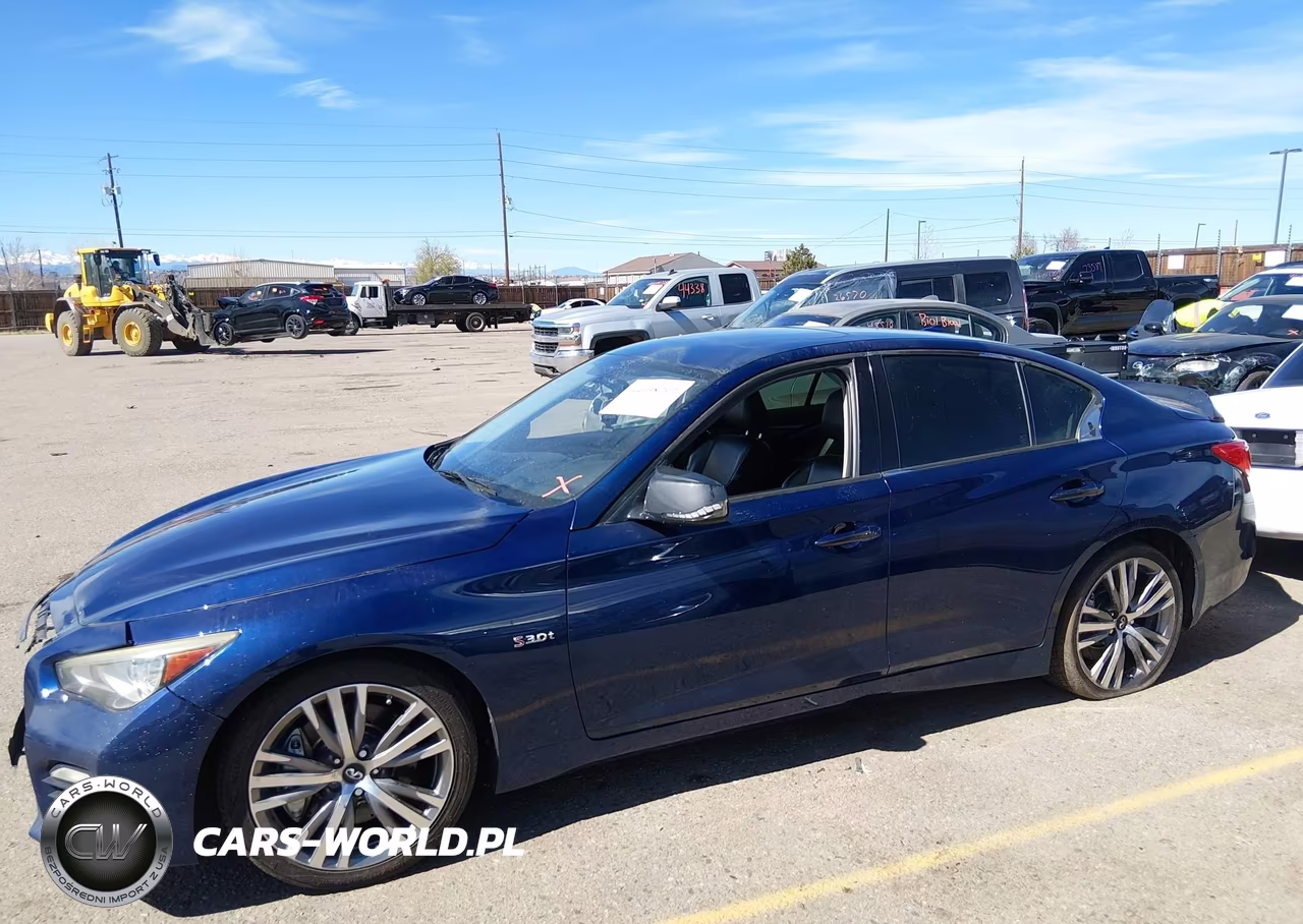 2016 Infiniti Q50 3.0T Red Sport 400 VIN:JN1FV7AP3GM420177 - 14
