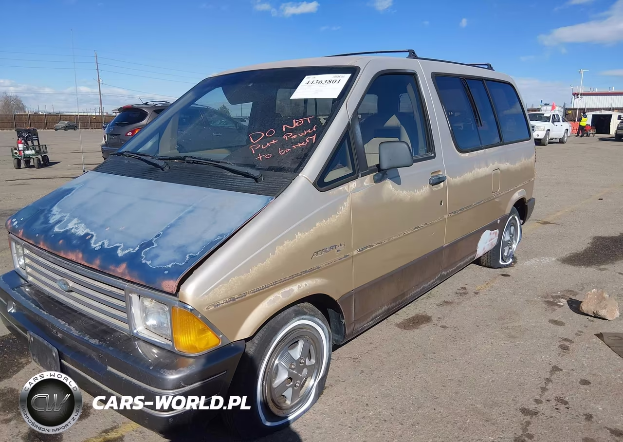 1987 Ford Aerostar VIN:1FMCA11U4HZB63206 - 2