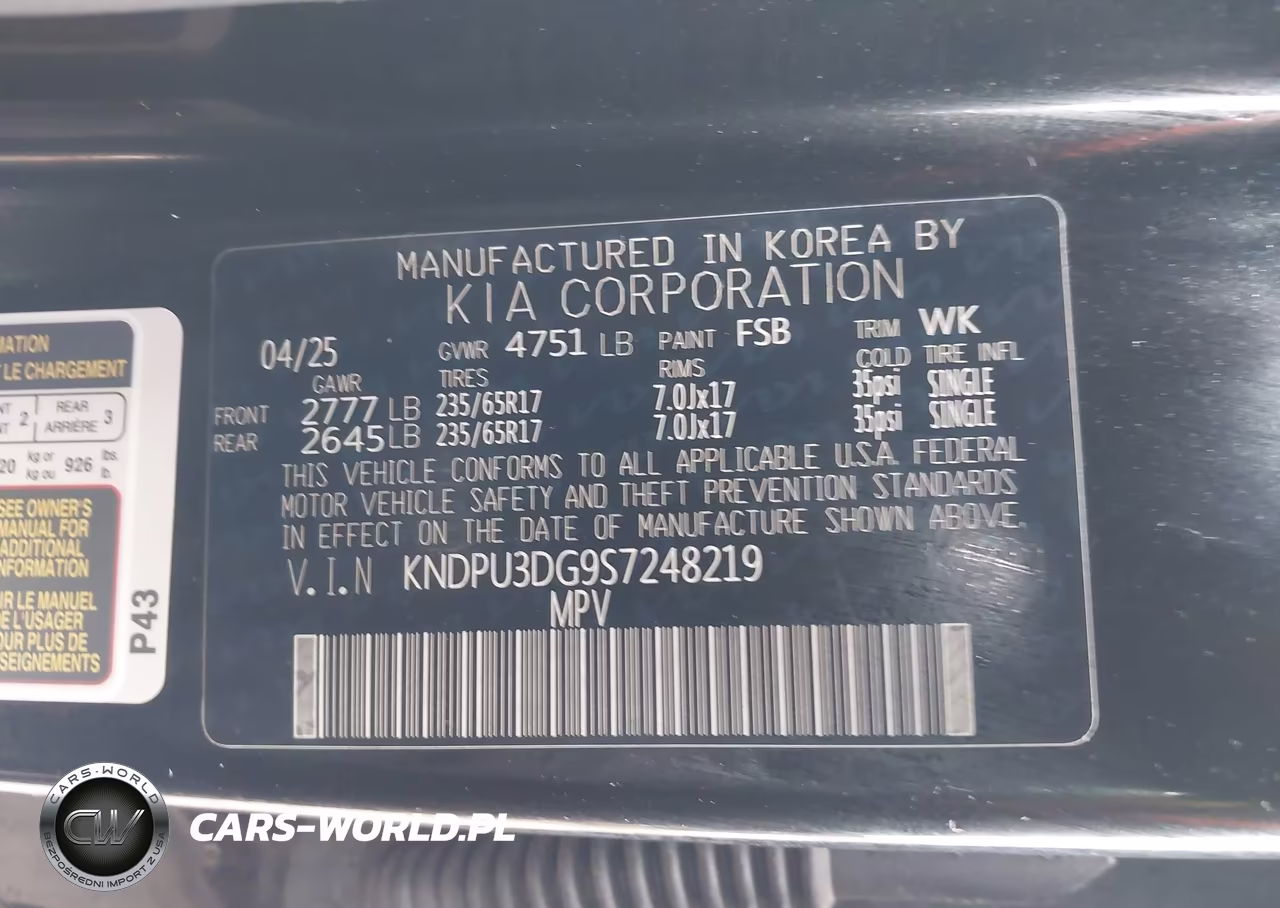 2025 Kia Sportage Hybrid Lx VIN:KNDPU3DG9S7248219 - 9