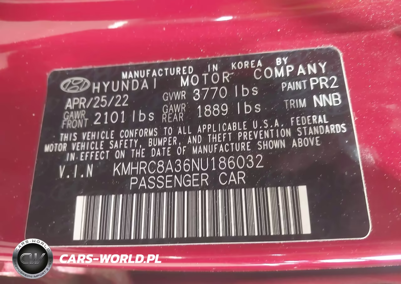 2022 Hyundai Venue Limited VIN:KMHRC8A36NU186032 - 9