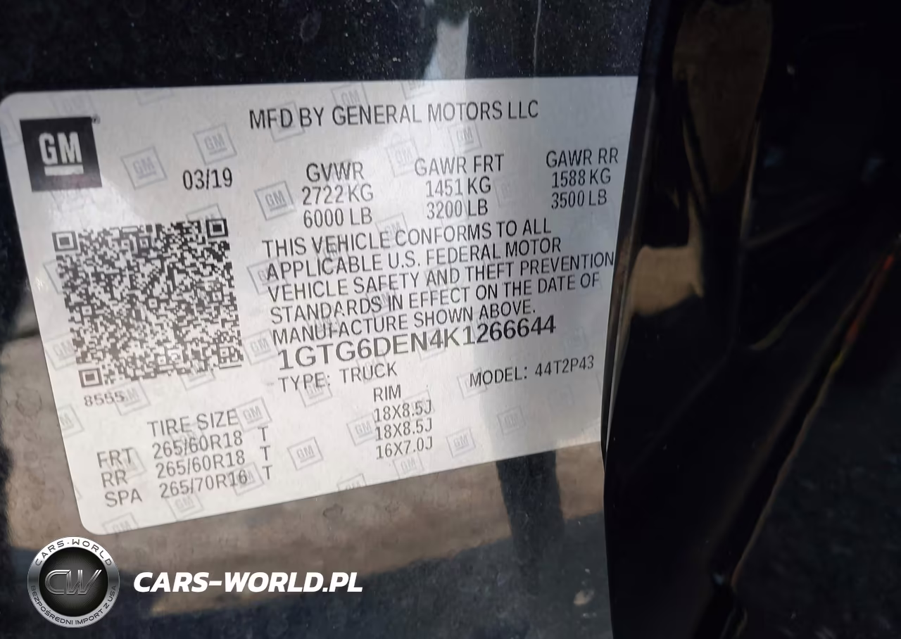 2019 GMC Canyon Slt VIN:1GTG6DEN4K1266644 - 9