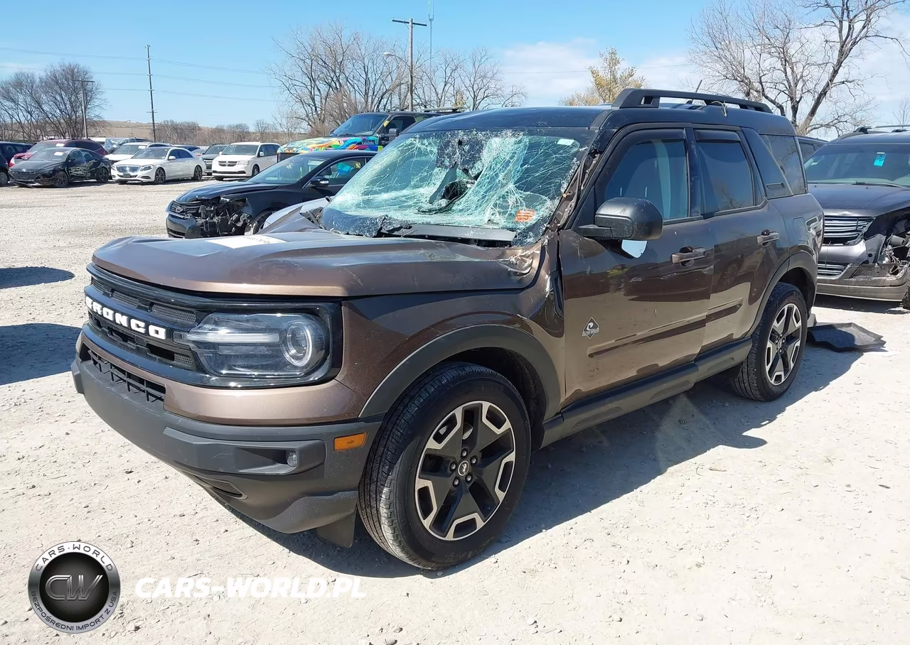 2022 Ford Bronco Sport Outer Banks VIN:3FMCR9C60NRE30427 - 2