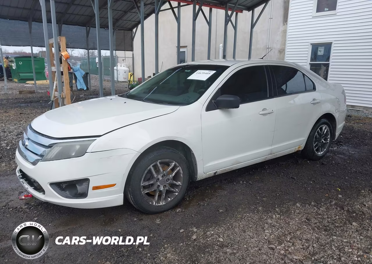 2012 Ford Fusion S VIN:3FAHP0GA2CR340497 - 2