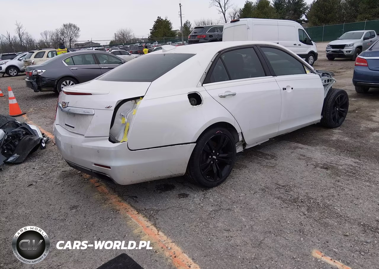 2016 Cadillac Cts V-Sport VIN:1G6AU5S88G0128458 - 4