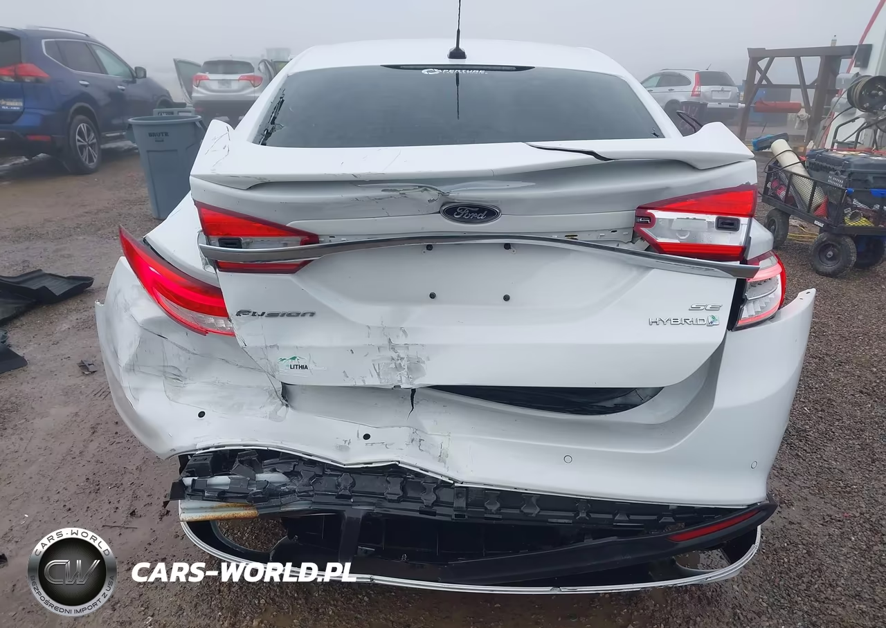 2018 Ford Fusion Hybrid Se VIN:3FA6P0LU1JR281494 - 17