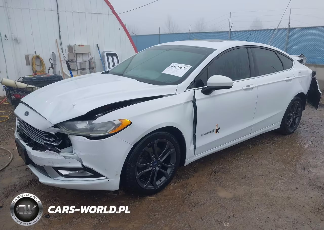 2018 Ford Fusion Hybrid Se VIN:3FA6P0LU1JR281494 - 2
