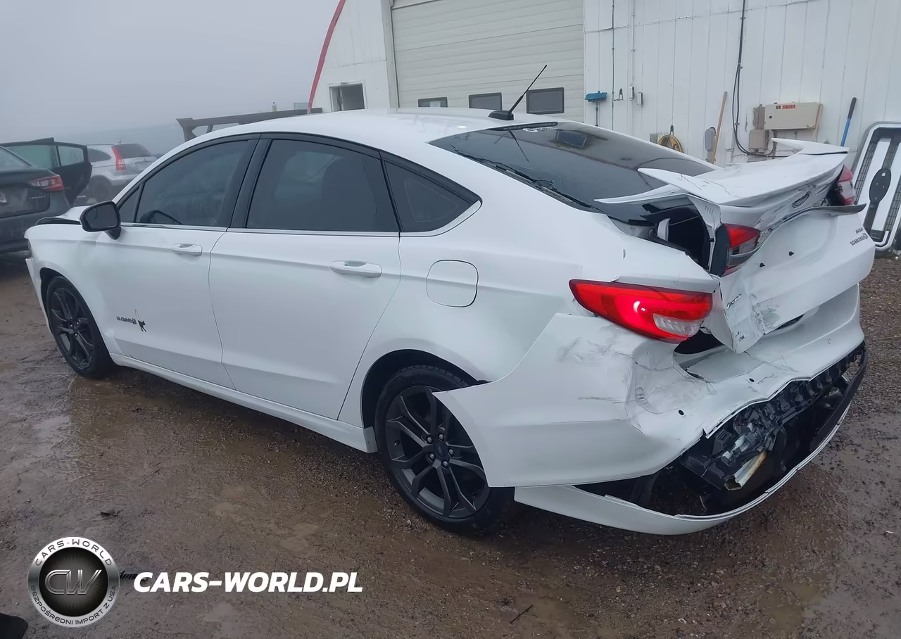 2018 Ford Fusion Hybrid Se VIN:3FA6P0LU1JR281494 - 3