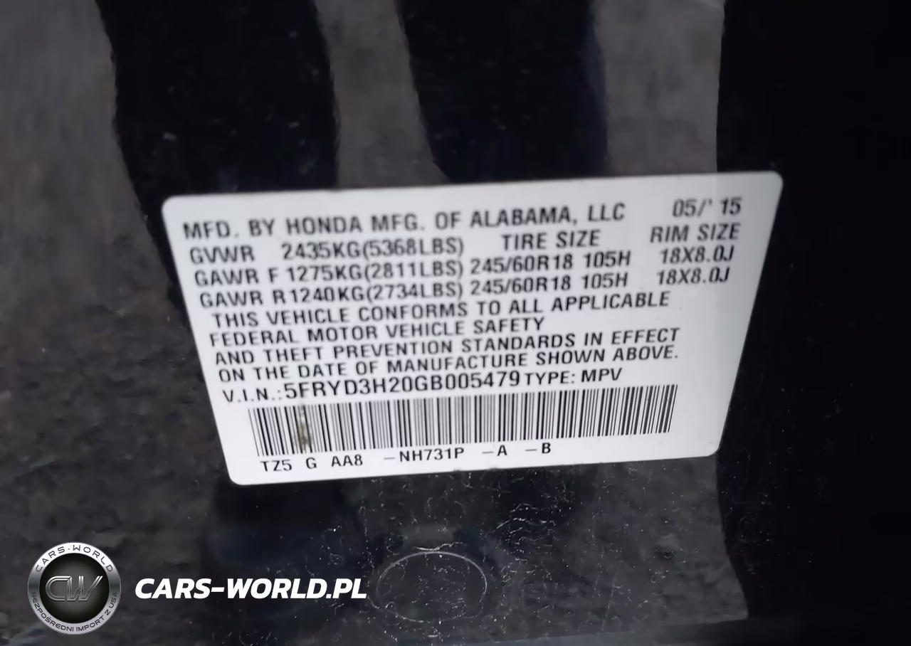 2016 Acura Mdx Acurawatch Plus Package VIN:5FRYD3H20GB005479 - 9