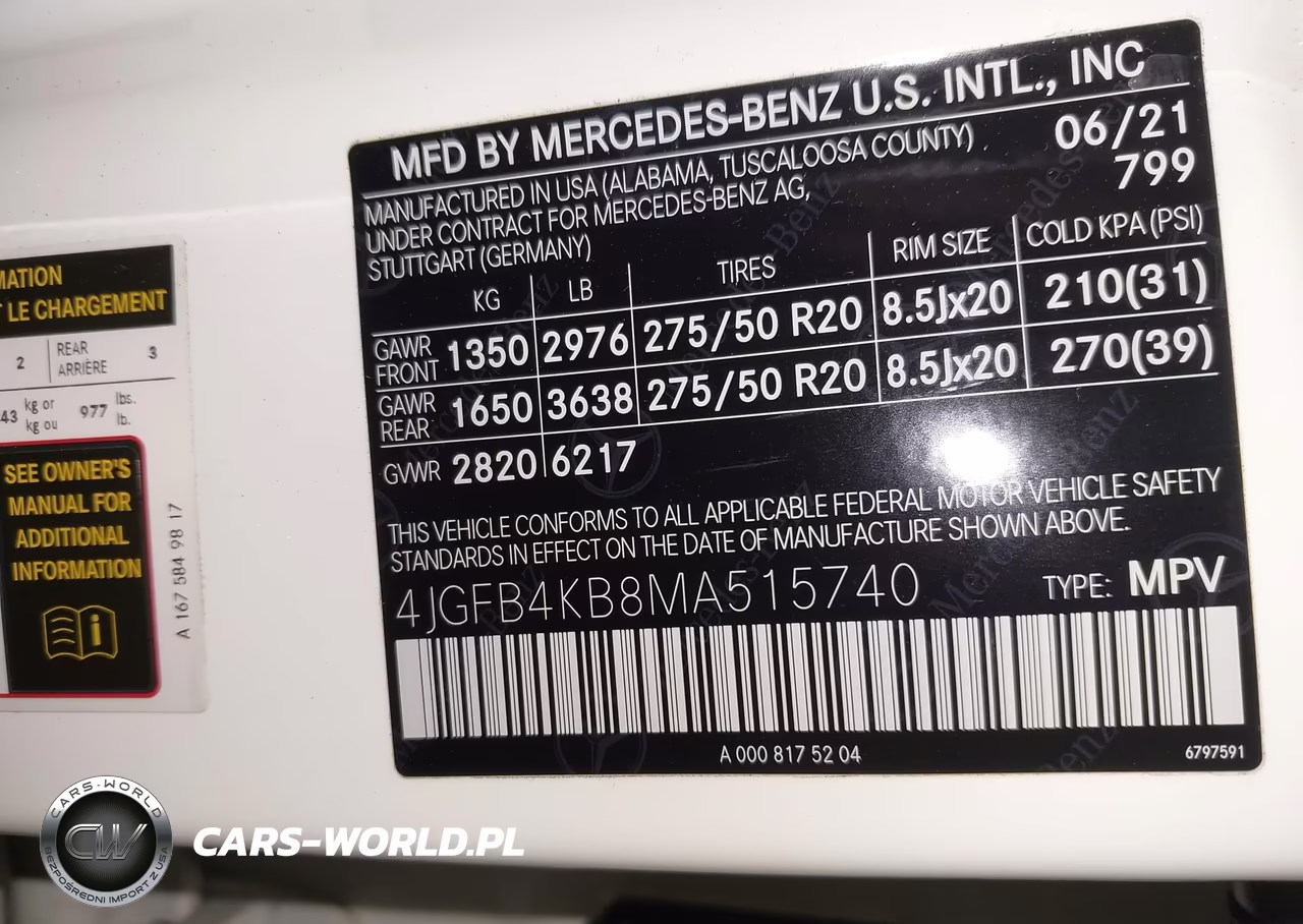 2021 Mercedes-Benz Gle 350 4Matic VIN:4JGFB4KB8MA515740 - 9