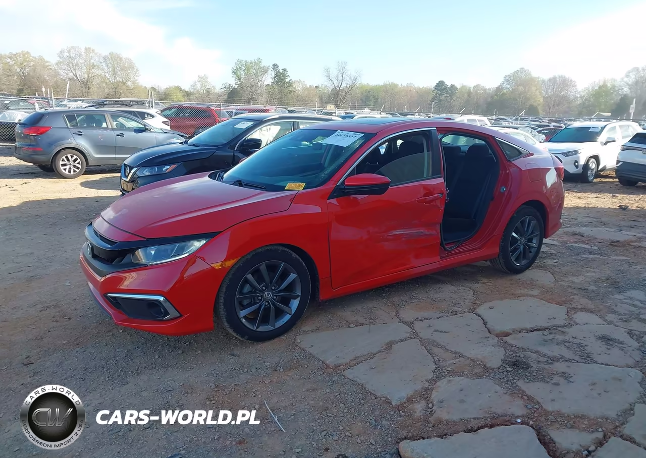 2020 Honda Civic Ex VIN:2HGFC1F32LH683197 - 2