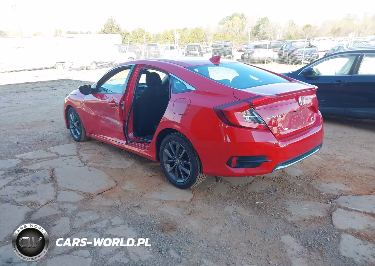 2020 Honda Civic Ex VIN:2HGFC1F32LH683197 - 3