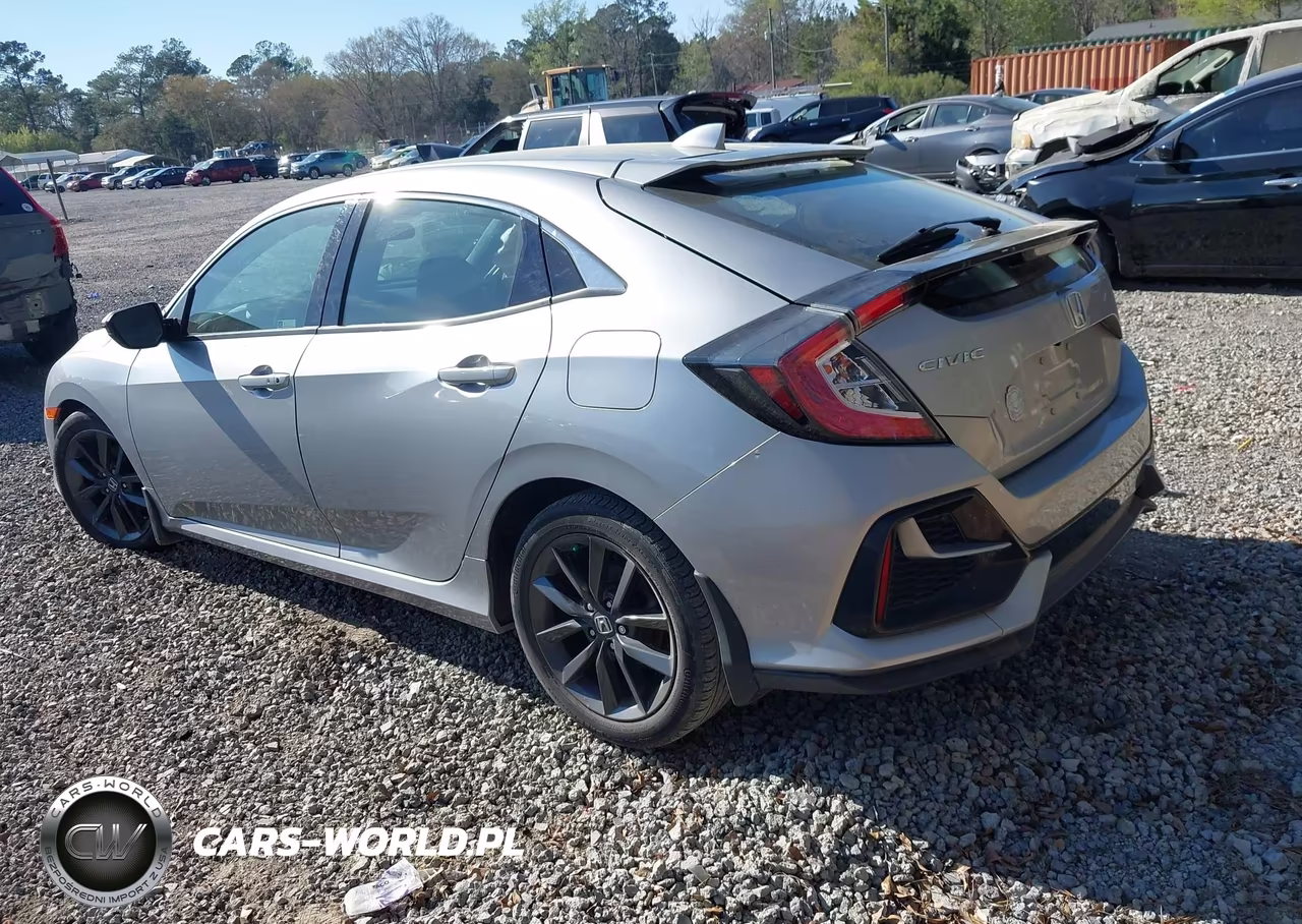2020 Honda Civic Ex VIN:SHHFK7H61LU202503 - 3