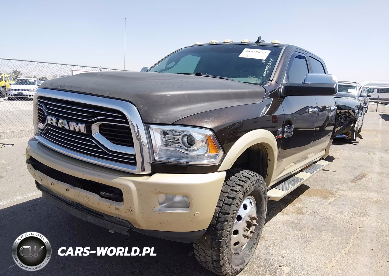 2017 Ram 3500 Laramie Longhorn 4X4 8' Box VIN:3C63RRKLXHG603132 - 2