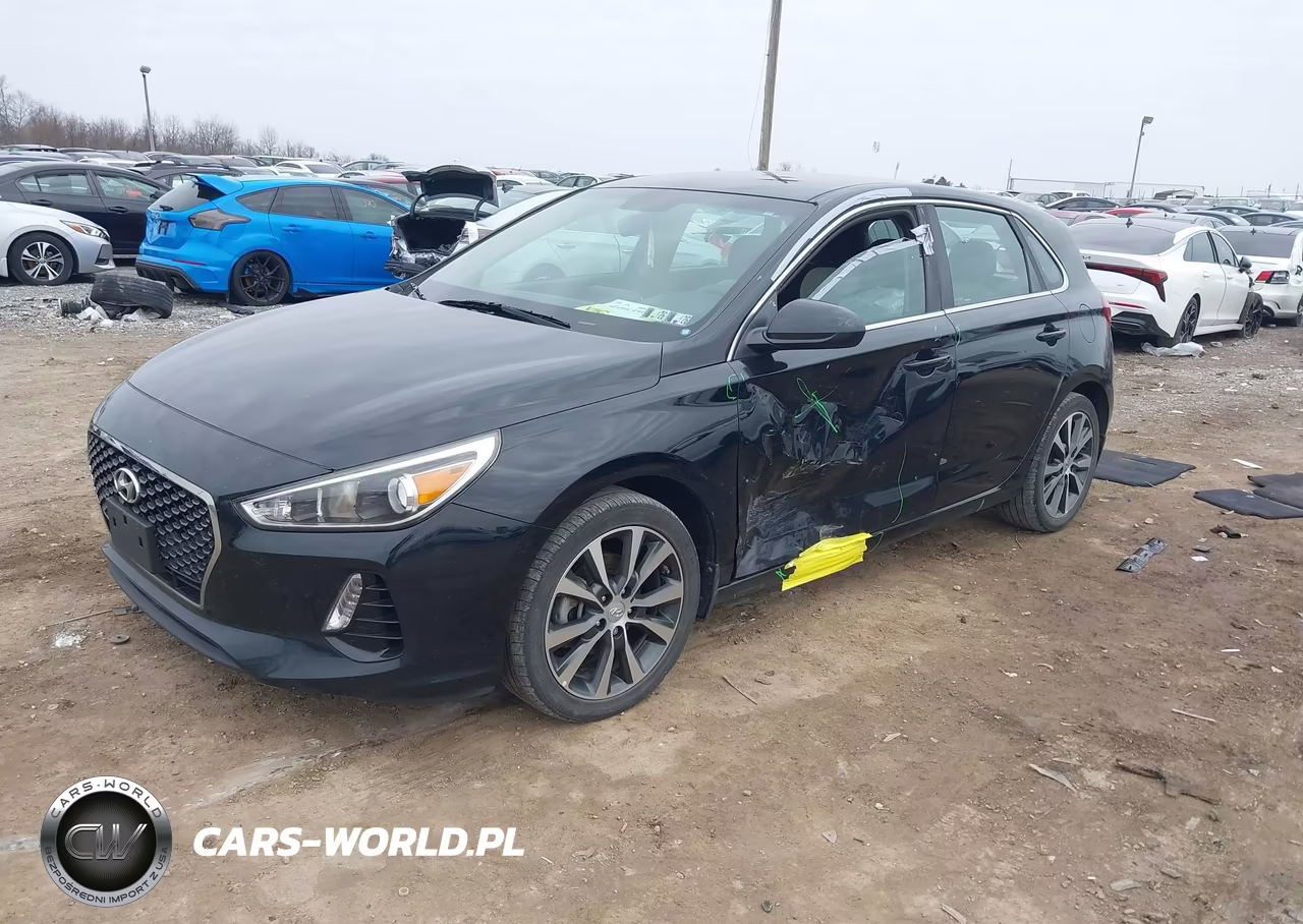 2018 Hyundai Elantra Gt VIN:KMHH35LE2JU016382 - 2