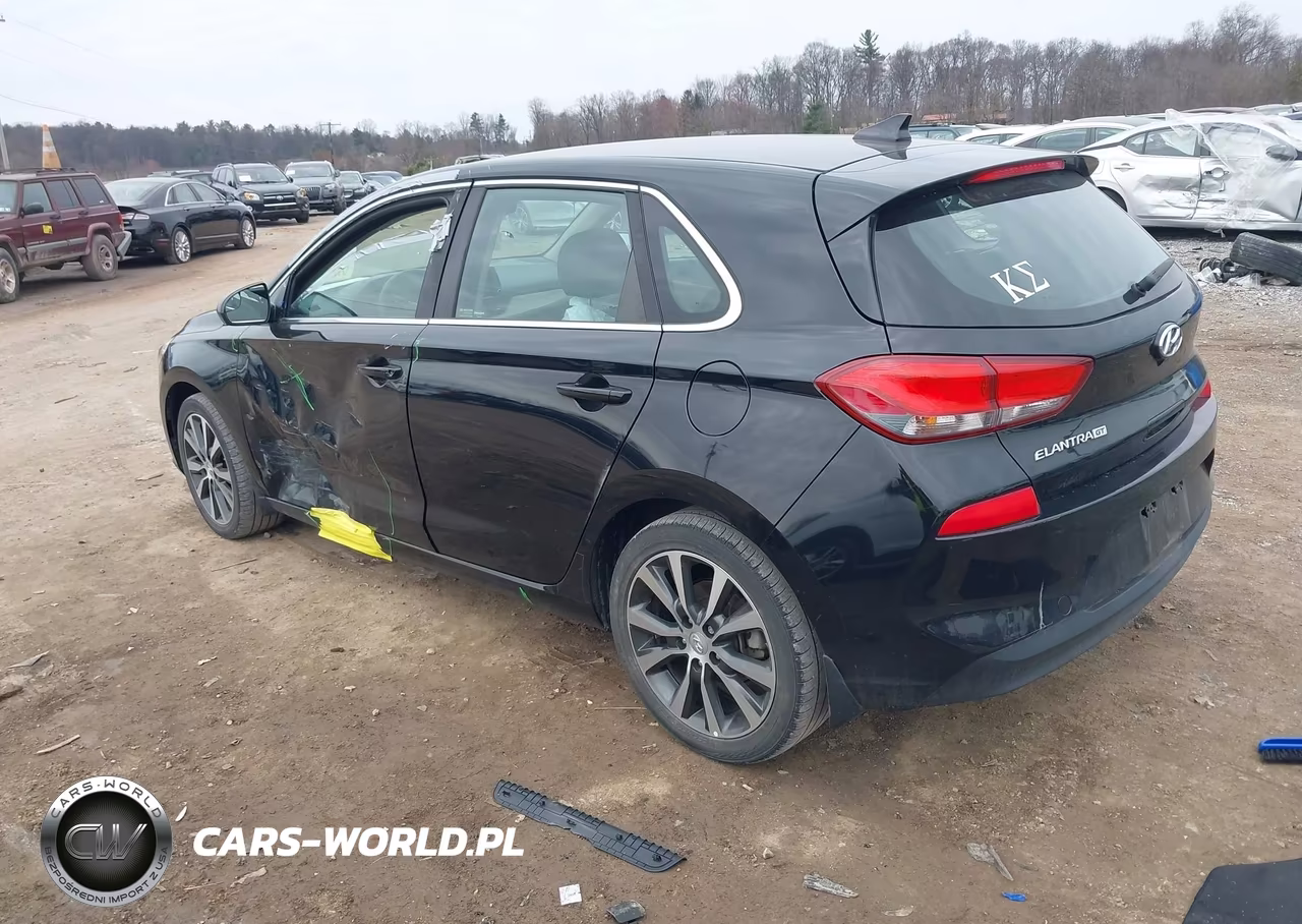 2018 Hyundai Elantra Gt VIN:KMHH35LE2JU016382 - 3