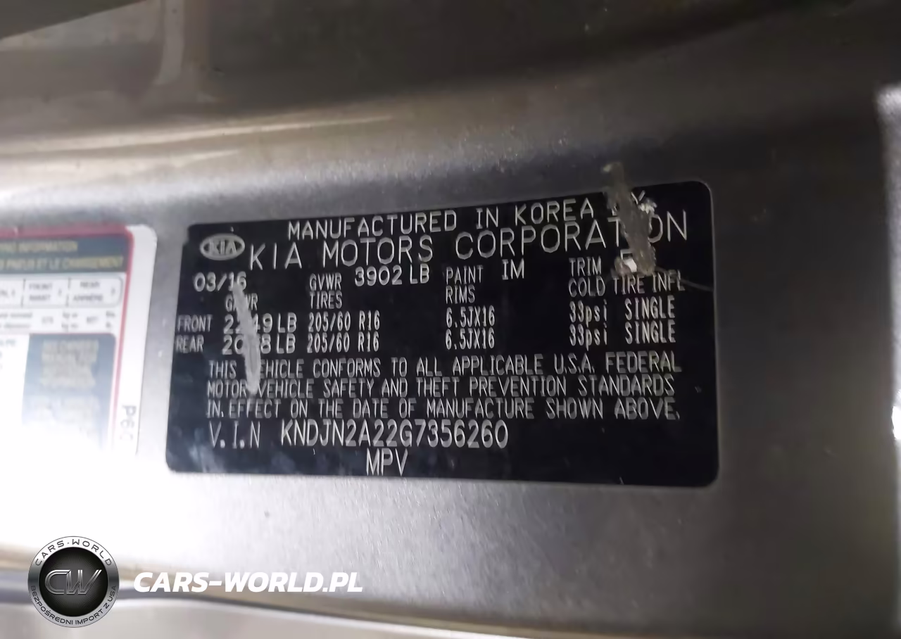 2016 Kia Soul ! VIN:KNDJN2A22G7356260 - 9