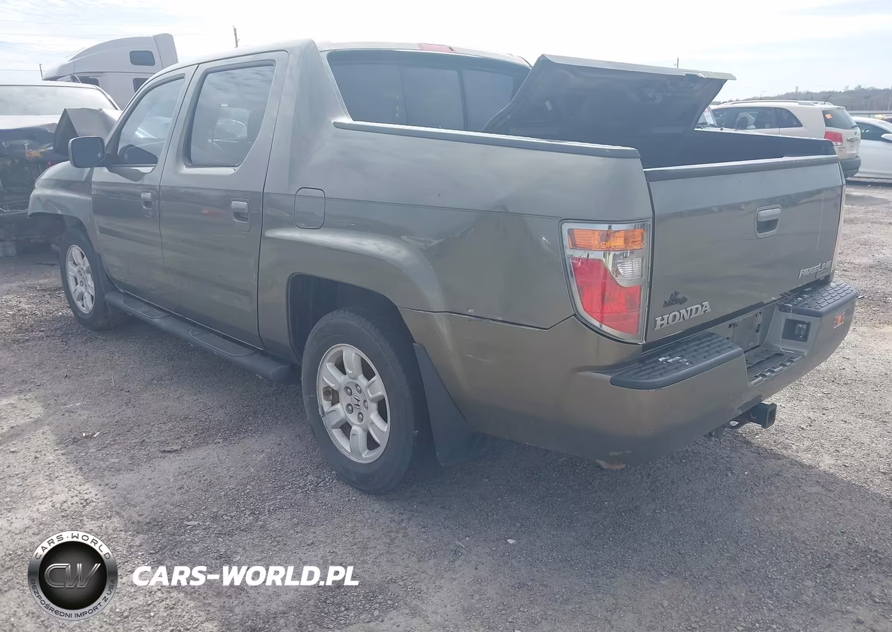 2007 Honda Ridgeline Rtl VIN:2HJYK16507H506659 - 3
