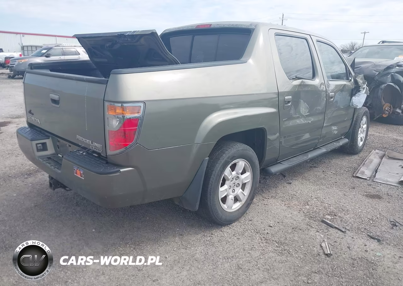 2007 Honda Ridgeline Rtl VIN:2HJYK16507H506659 - 4