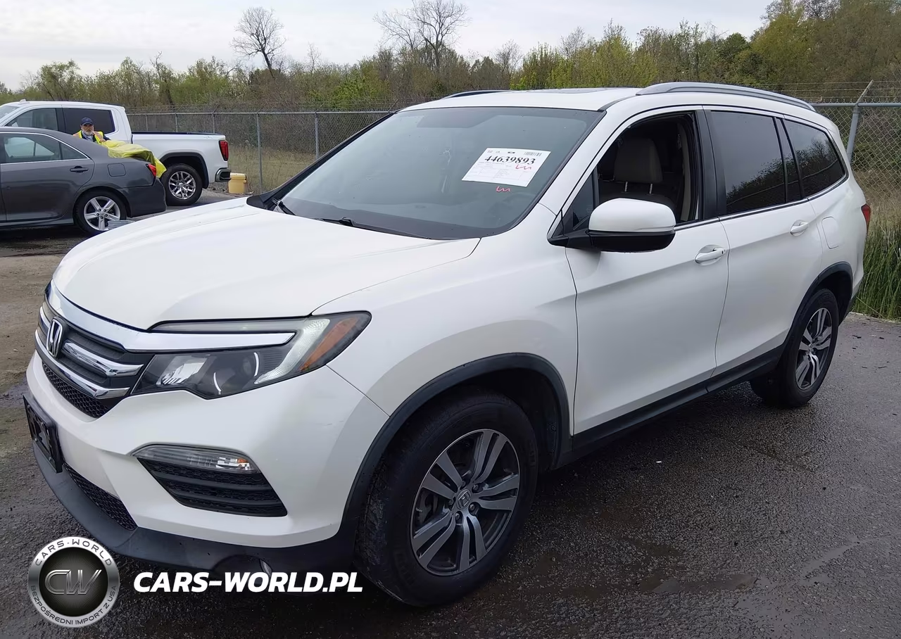 2017 Honda Pilot Ex-L VIN:5FNYF5H53HB035790 - 2