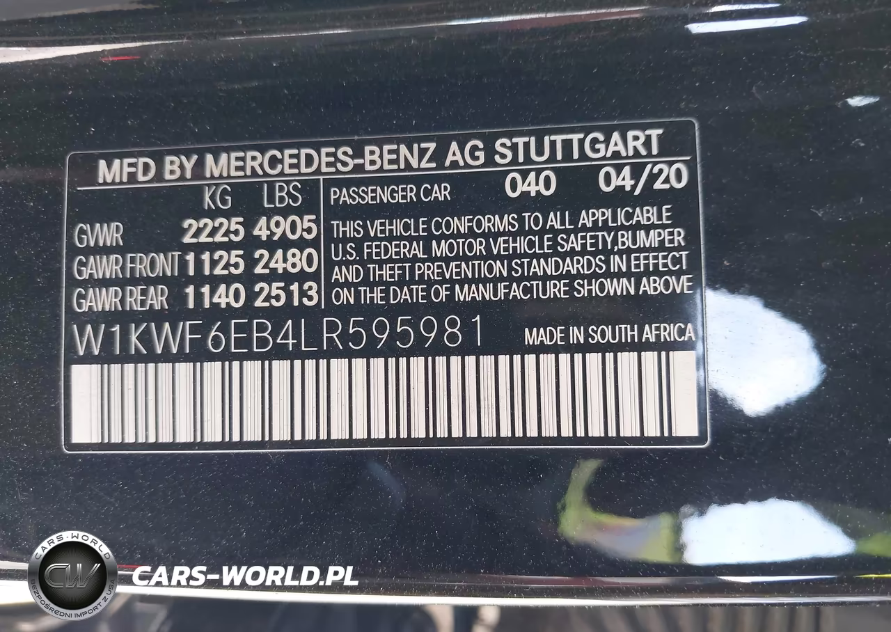2020 Mercedes-Benz Amg C 43 4Matic VIN:W1KWF6EB4LR595981 - 9