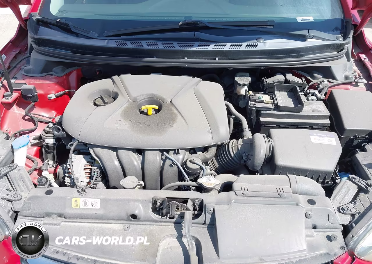 2013 Hyundai Elantra Gls VIN:KMHDH4AE6DU935643 - 10