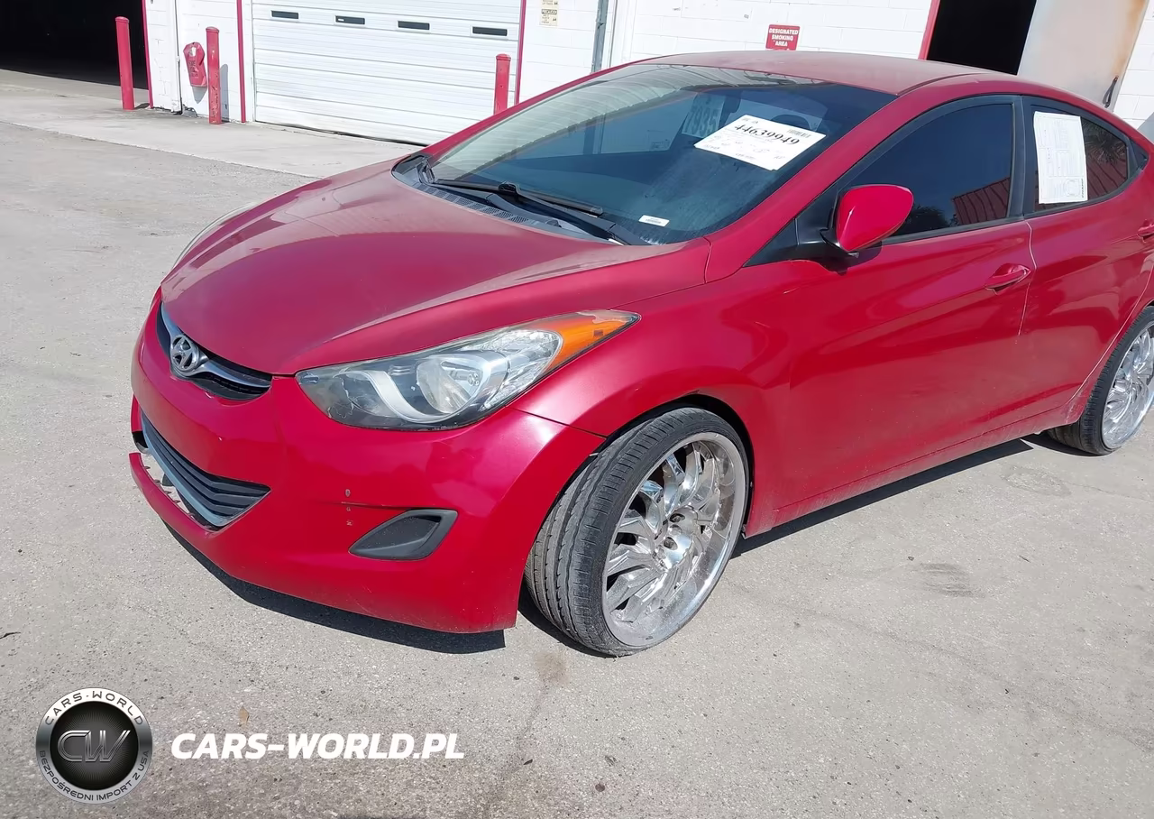 2013 Hyundai Elantra Gls VIN:KMHDH4AE6DU935643 - 6