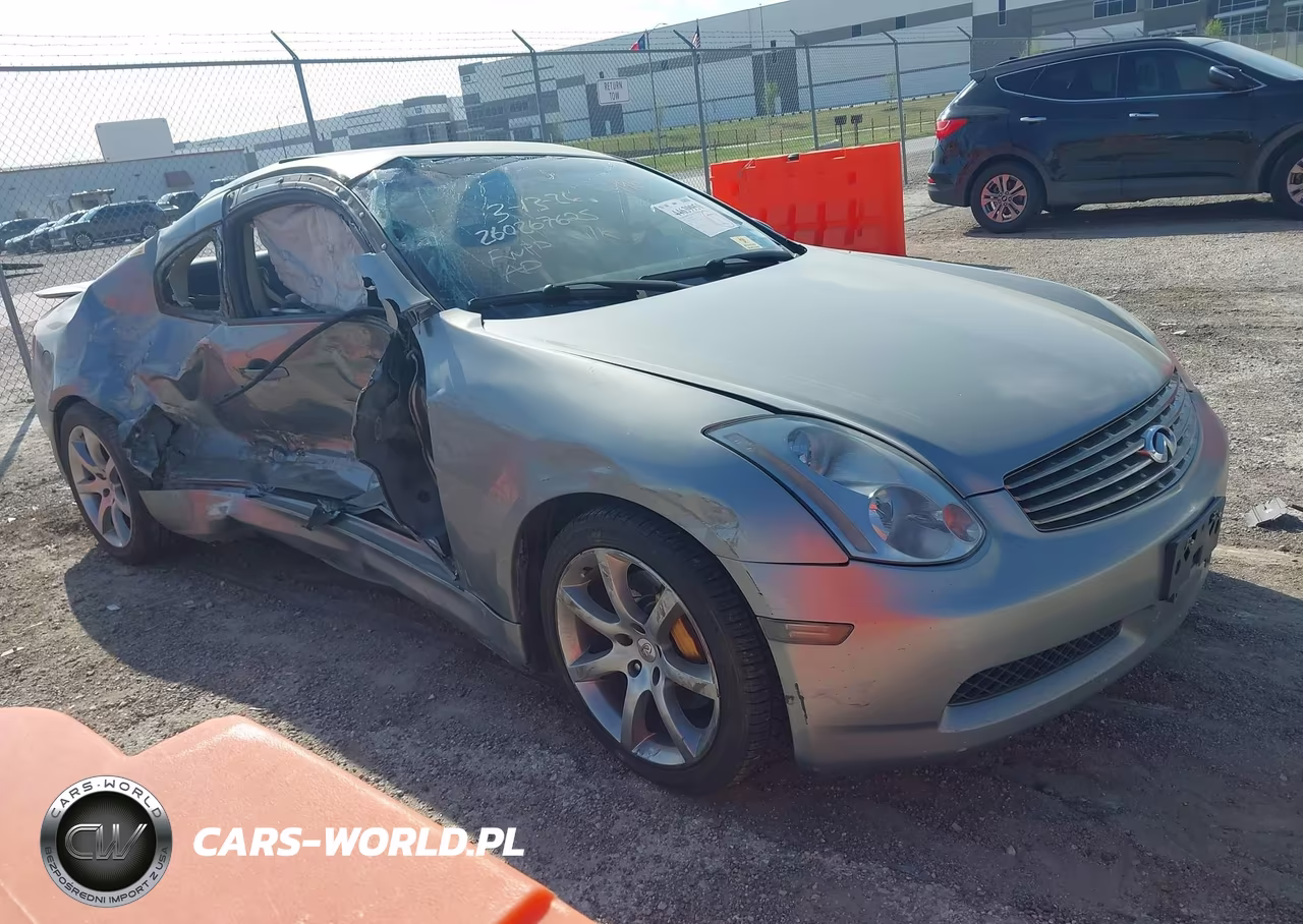 2003 Infiniti G35 Base W-6 Speed Manual