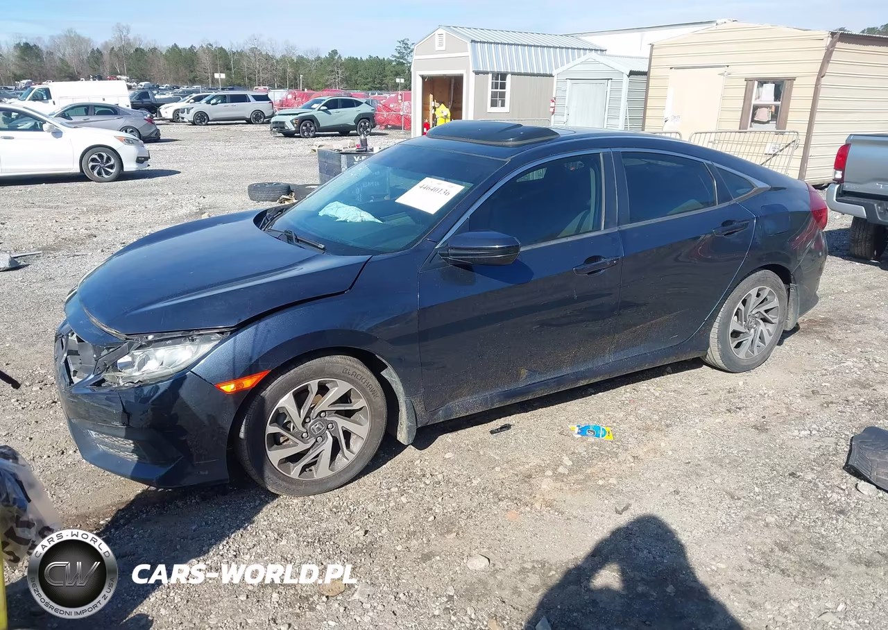 2016 Honda Civic Ex VIN:19XFC2F7XGE097548 - 2