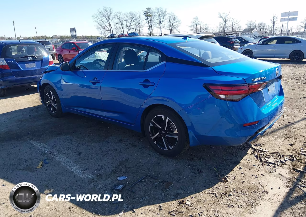 2024 Nissan Sentra Sv Xtronic Cvt VIN:3N1AB8CV6RY326167 - 3