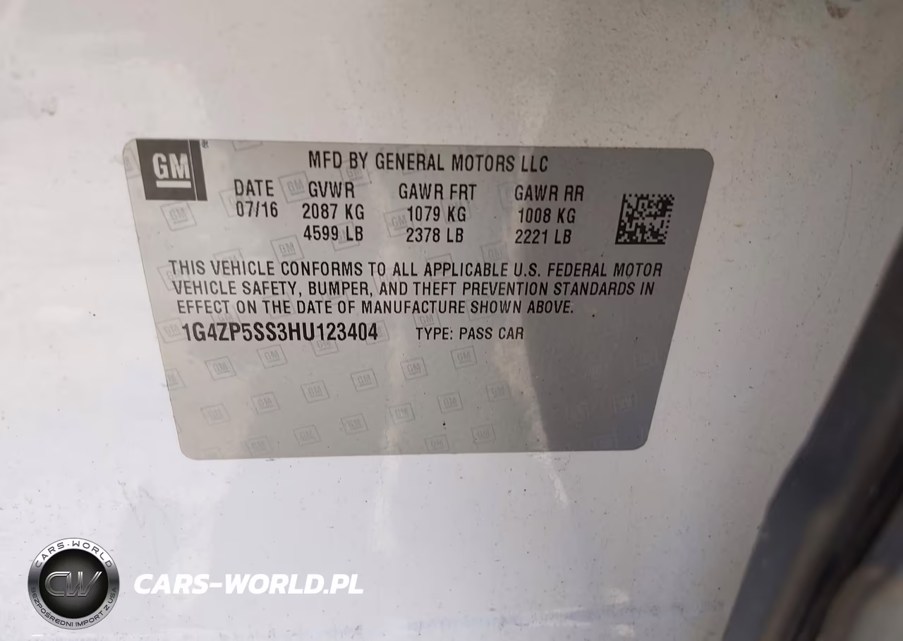 2017 Buick Lacrosse Essence VIN:1G4ZP5SS3HU123404 - 9