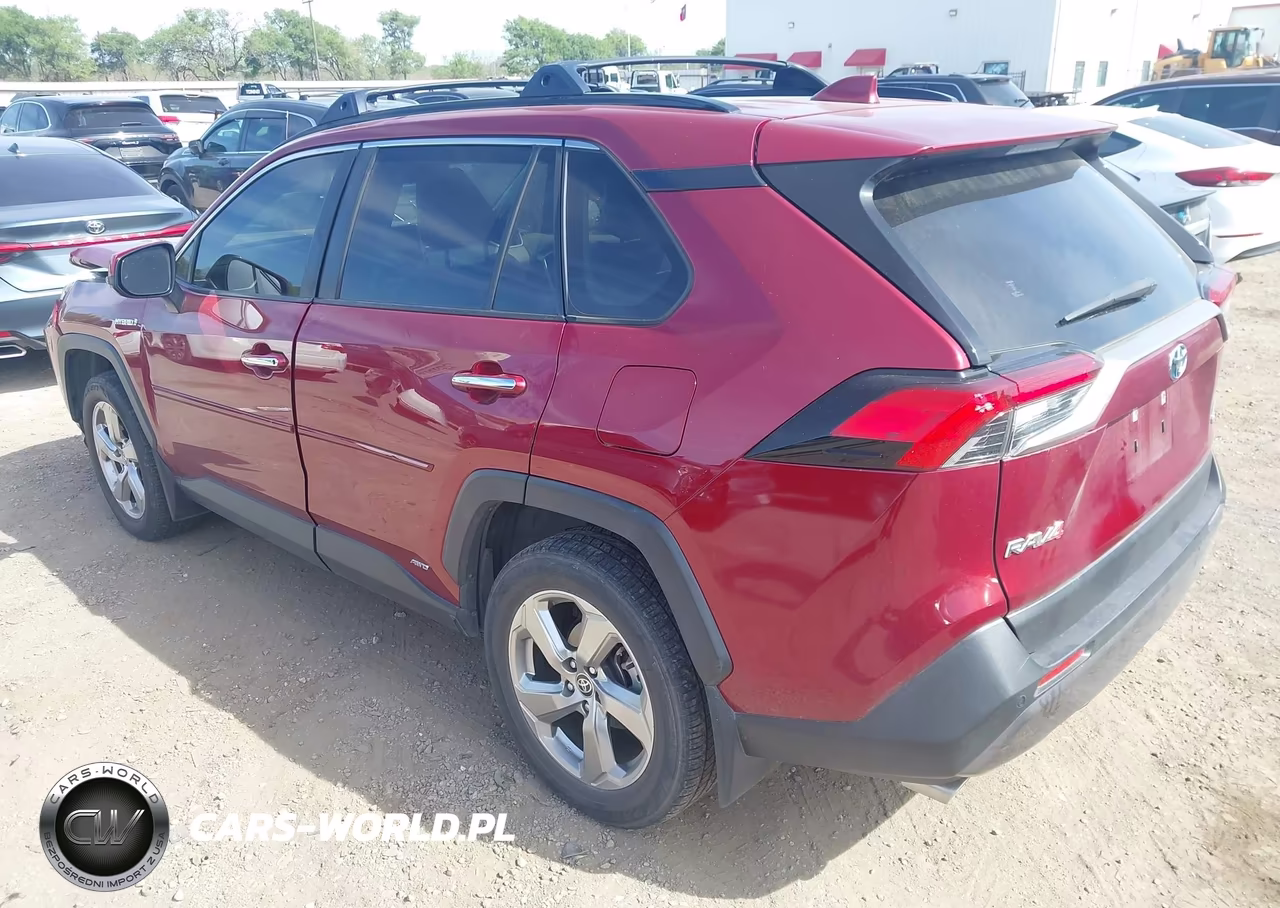 2020 Toyota Rav4 Hybrid Limited VIN:JTMD6RFV6LD501575 - 3