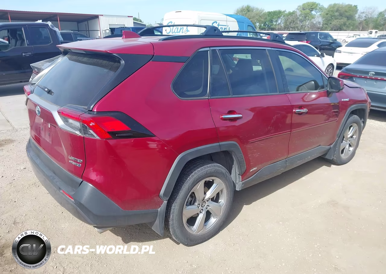 2020 Toyota Rav4 Hybrid Limited VIN:JTMD6RFV6LD501575 - 4