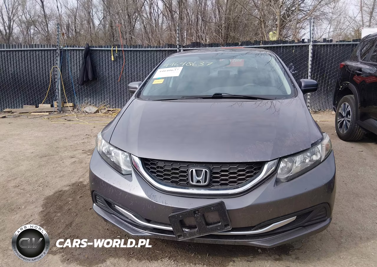 2014 Honda Civic Lx VIN:19XFB2F57EE054302 - 12