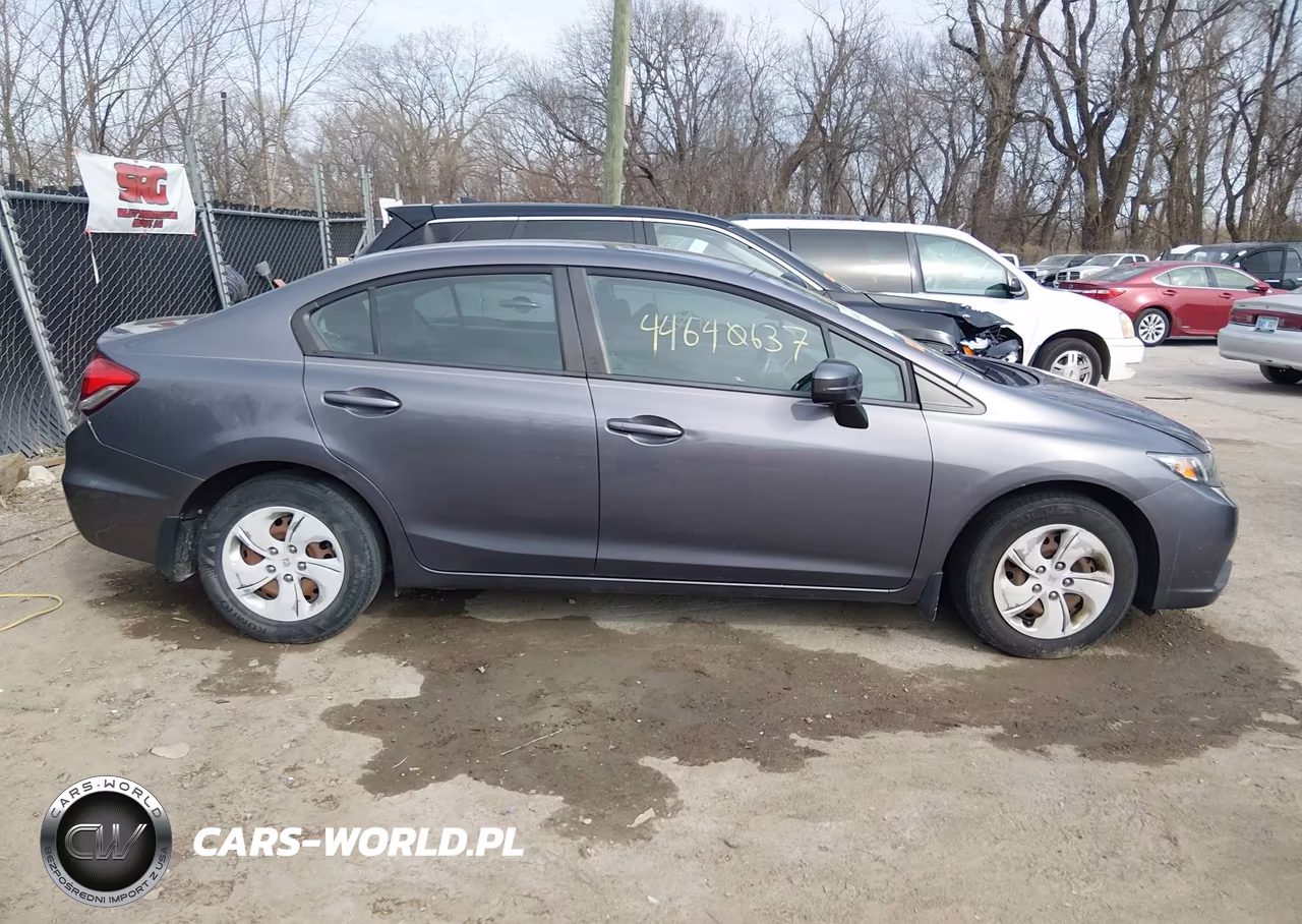 2014 Honda Civic Lx VIN:19XFB2F57EE054302 - 13
